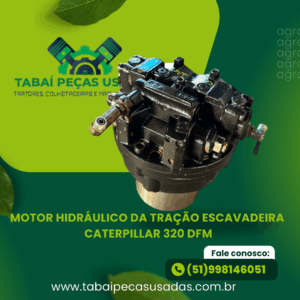 Motor Hidráulico da Tração Escavadeira Caterpillar 320 DFM